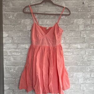 Aeropostale Coral Pink Midi Dress